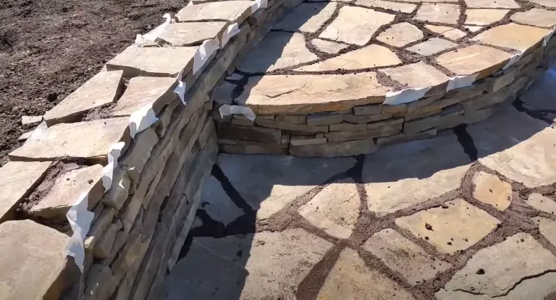 Подпорная стенка в Бахчисарае